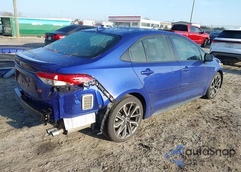 2020 Toyota Corolla Se from USA, damaged, VIN JTDS4RCE1LJ007188